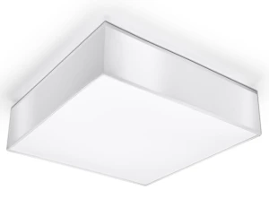 Plafon Sollux HORUS biały E27 szer.35cm
