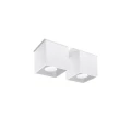 Plafon QUAD 2 biały 1xGU10 szer.11cm