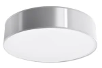 Plafon Sollux ARENA szara E27 szer.45cm
