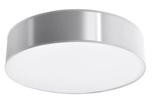 Plafon Sollux ARENA szara E27 szer.45cm