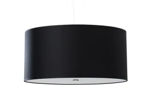 Lampa wisząca Sollux OTTO 50 czarna E27 wys.115cm