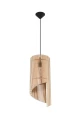 Lampa wisząca Sollux ALEXIA drewniana E27 wys.120cm