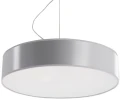 Lampa wisząca ARENA 45 szara 3xE27 wys.111cm