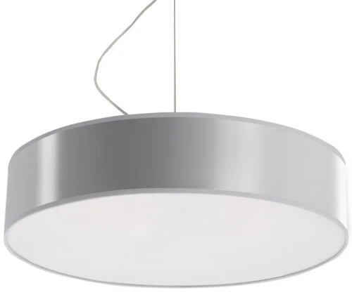 Lampa wisząca ARENA 45 szara 3xE27 wys.111cm