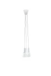 Lampa wisząca Sollux DIEGO 3 biała E27 wys.90cm