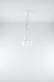 Lampa wisząca Sollux DIEGO 3 biała E27 wys.90cm