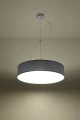 Lampa wisząca ARENA 45 szara 3xE27 wys.111cm