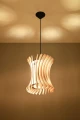 Lampa wisząca Sollux ORIANA drewniany E27 wys.107cm
