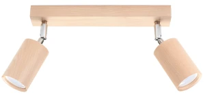 Spot Sollux BERG 2 naturalne drewno GU10