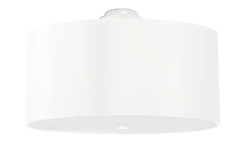 Plafon Sollux OTTO biały E27 szer.50cm