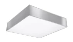 Plafon Sollux HORUS szary 1xE14 szer.25cm