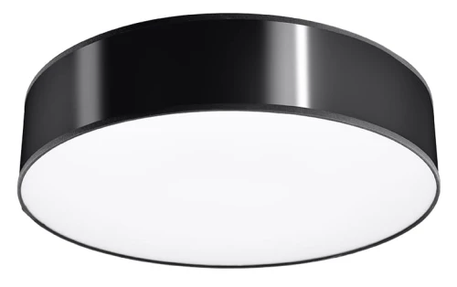 Plafon ARENA czarny E27 szer.25cm