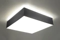 Plafon Sollux HORUS szary E27 szer.45cm
