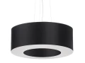 Lampa wisząca Sollux SATURNO 50 czarna E27 śr.50cm wys.112cm