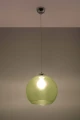 Lampa wisząca BALL zielona 1xE27 wys.120cm