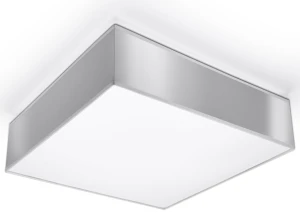 Plafon Sollux HORUS szary E27 szer.35cm