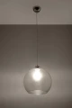 Lampa wisząca BALL transparentna E27 wys.120cm
