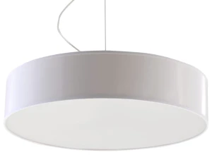 Lampa wisząca Sollux ARENA 45 biała E27 wys.111cm