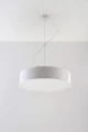 Lampa wisząca ARENA 45 biała E27 wys.111cm