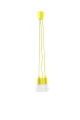 Lampa wisząca DIEGO 3 żółta 3xE27 wys.90cm