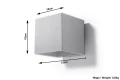 Kinkiet Sollux QUAD 1 Szary