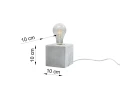 Lampa ABEL beton