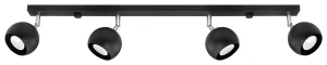Spot Sollux OCULARE 4L czarny GU10