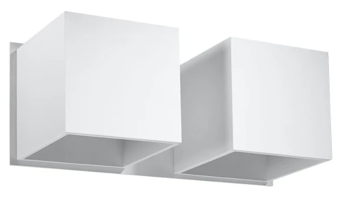 Kinkiet Sollux QUAD 2 biały