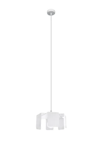 Lampa wisząca Sollux TULIP biała E27 wys.110cm