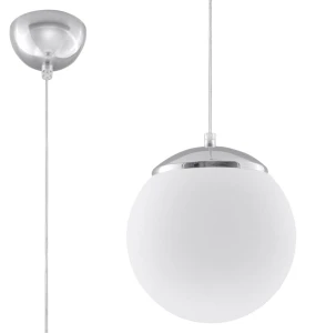 Lampa wisząca Sollux UGO 20 chrom E27 wys.110cm