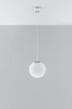 Lampa wisząca UGO 20 chrom E27 wys.110cm