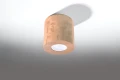 Plafon Sollux ORBIS Naturalne Drewno