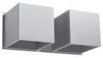 Kinkiet Sollux QUAD 2 szary
