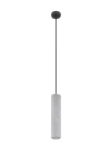 Lampa wisząca Sollux LUVO 1 czarna GU10 wys.105cm