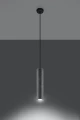Lampa wisząca LUVO 1 czarna GU10 wys.105cm