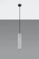 Lampa wisząca LUVO 1 czarna GU10 wys.105cm