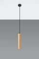 Lampa wisząca LINO 1 czarnaGU10 wys.105cm
