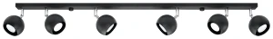 Spot Sollux OCULARE 6L czarny GU10