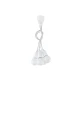Lampa wisząca DIEGO 5 biała 5xE27 wys.90cm