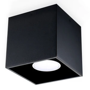 Plafon Sollux QUAD 1 Czarny