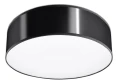Plafon ARENA czarny 2xE27 szer.35cm