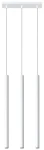 Lampa wisząca Sollux PASTELO 3 biała G9 wys.90cm