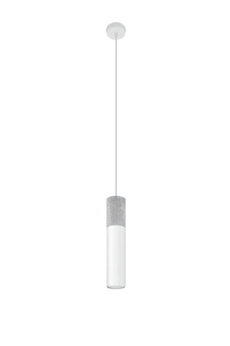 Lampa wisząca BORGIO 1 biała GU10 wys.105cm