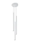 Lampa wisząca Sollux PASTELO 3P biała G9 wys.90cm