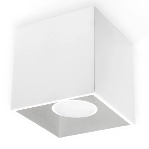 Plafon Sollux QUAD 1 Biały