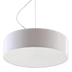 Lampa wisząca Sollux ARENA 35 biała 2xE27 wys.111cm