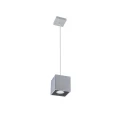 Lampa wisząca QUAD 1 szara 1xGU10 wys.110cm