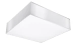 Plafon Sollux HORUS biały 1xE27 szer.25cm 1