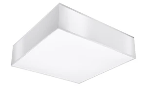 Plafon Sollux HORUS biały 1xE27 szer.25cm 1