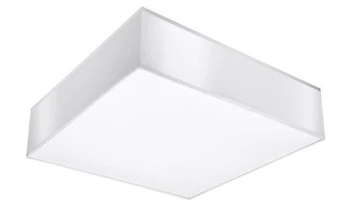 Plafon HORUS biały 1xE27 szer.25cm 1
